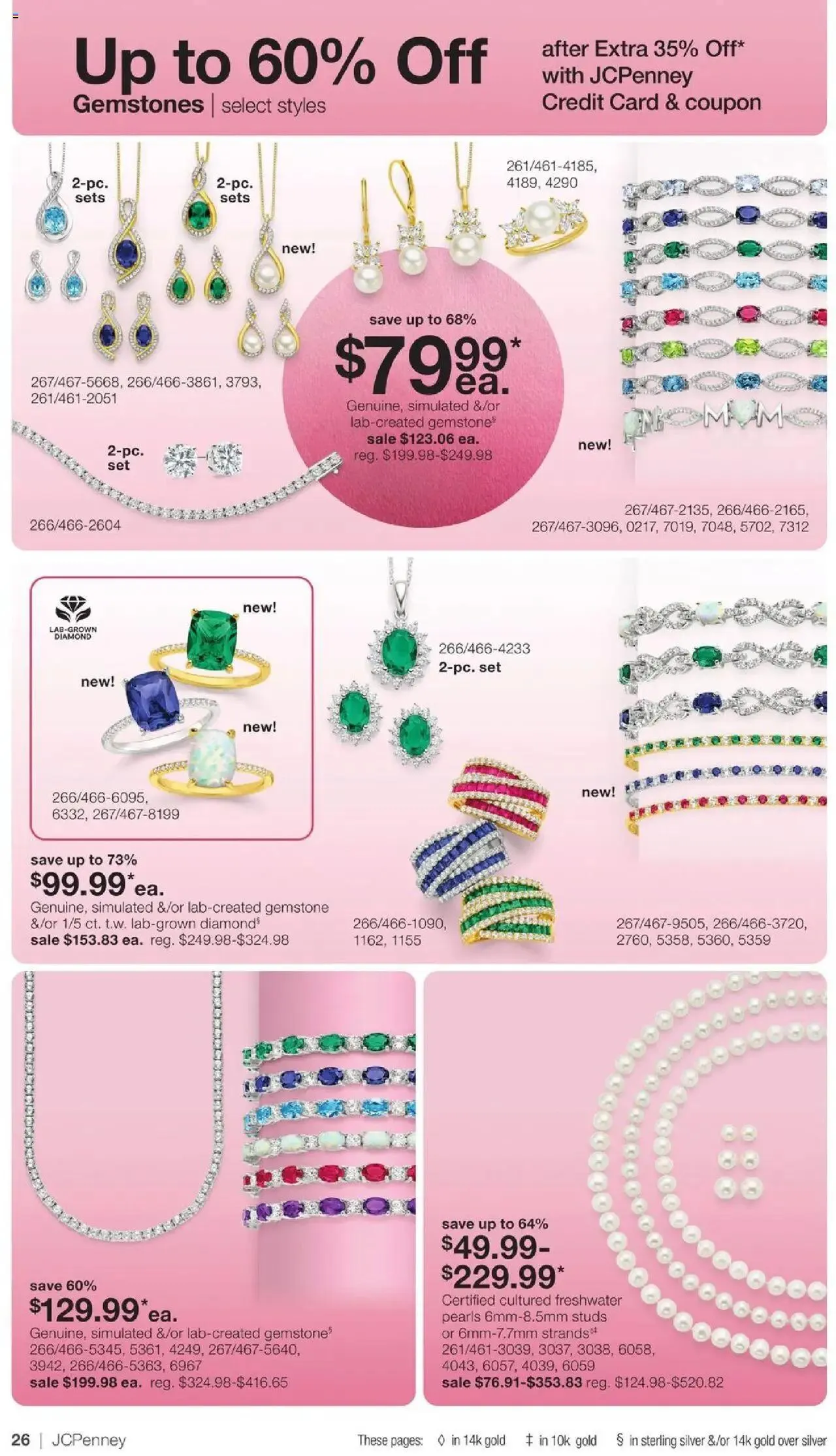 Weekly ad JCPenney Mother’s Day Jewelry Sale from April 10 to May 14 2025 - Page 25