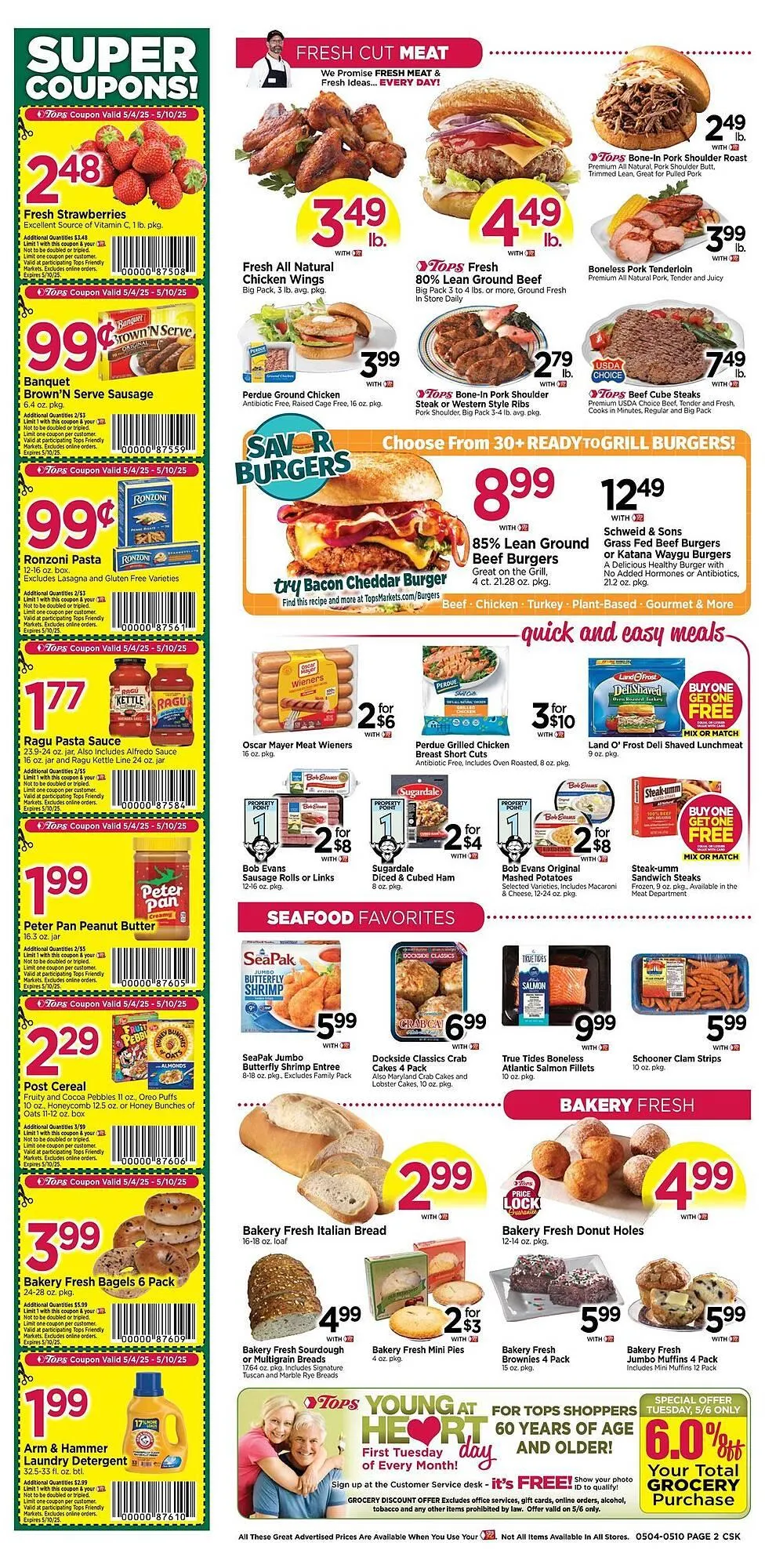 Weekly ad Tops Weekly Ad from May 7 to May 13 2025 - Page 2