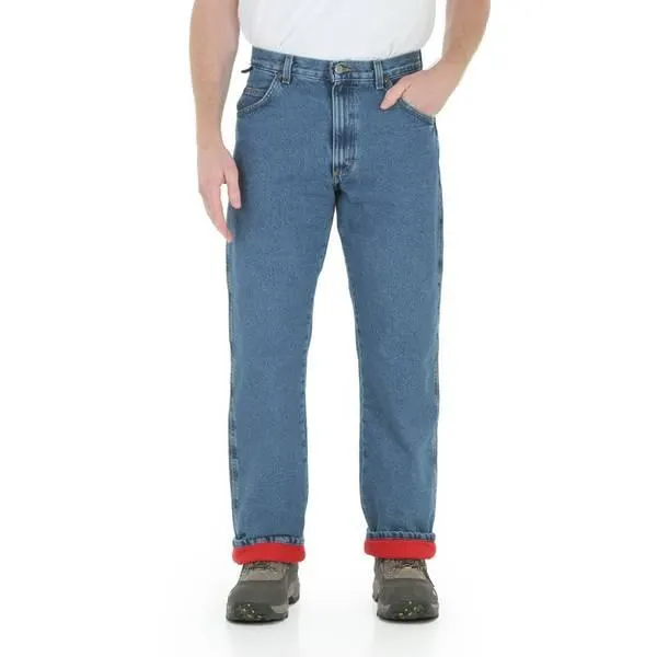 Men's Rugged Wear Thermal Lined Jeans