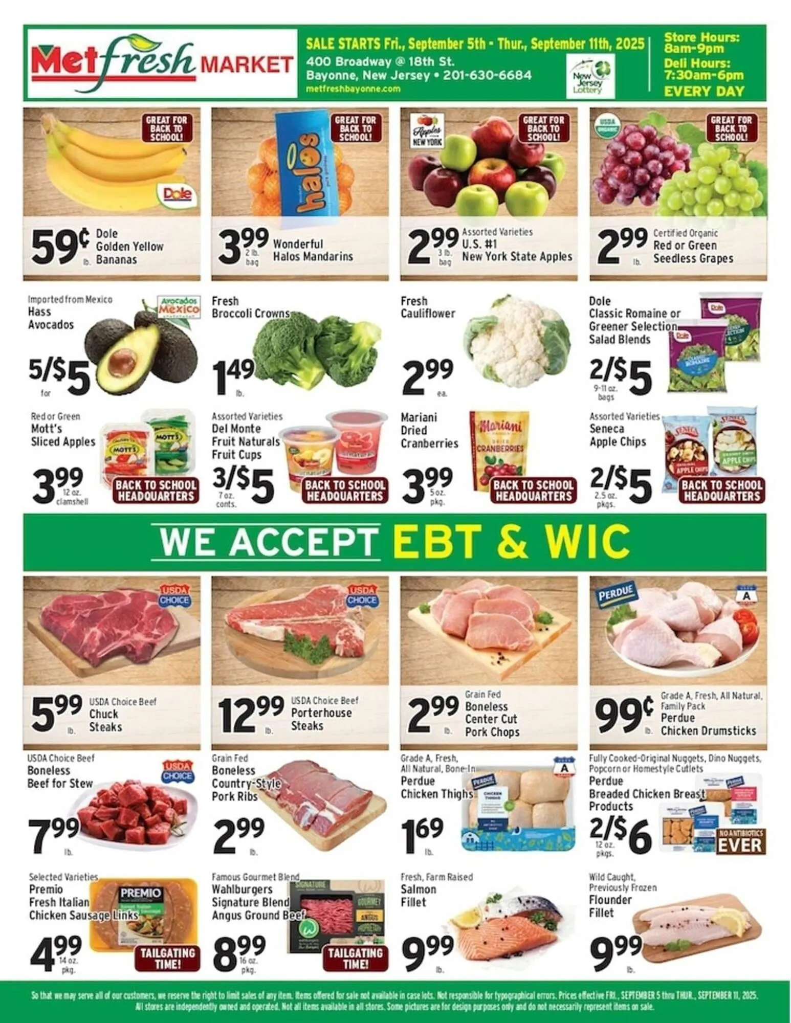 Weekly ad Met Foodmarkets weekly ad from September 5 to September 11 2025 - Page 1