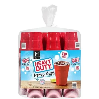 Member's Mark Heavy-Duty Red Cups 18 fl. oz., 240 ct.