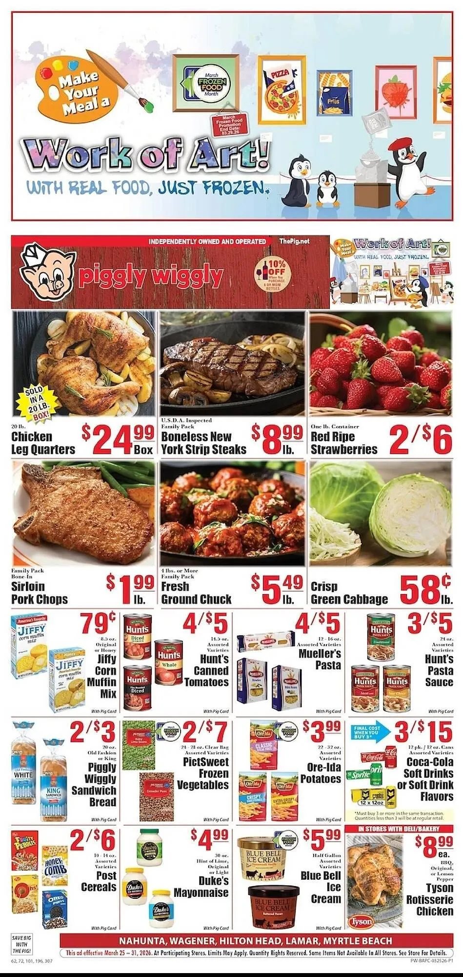 Weekly ad Piggly Wiggly weekly ad from March 25 to March 31 2026 - Page 1