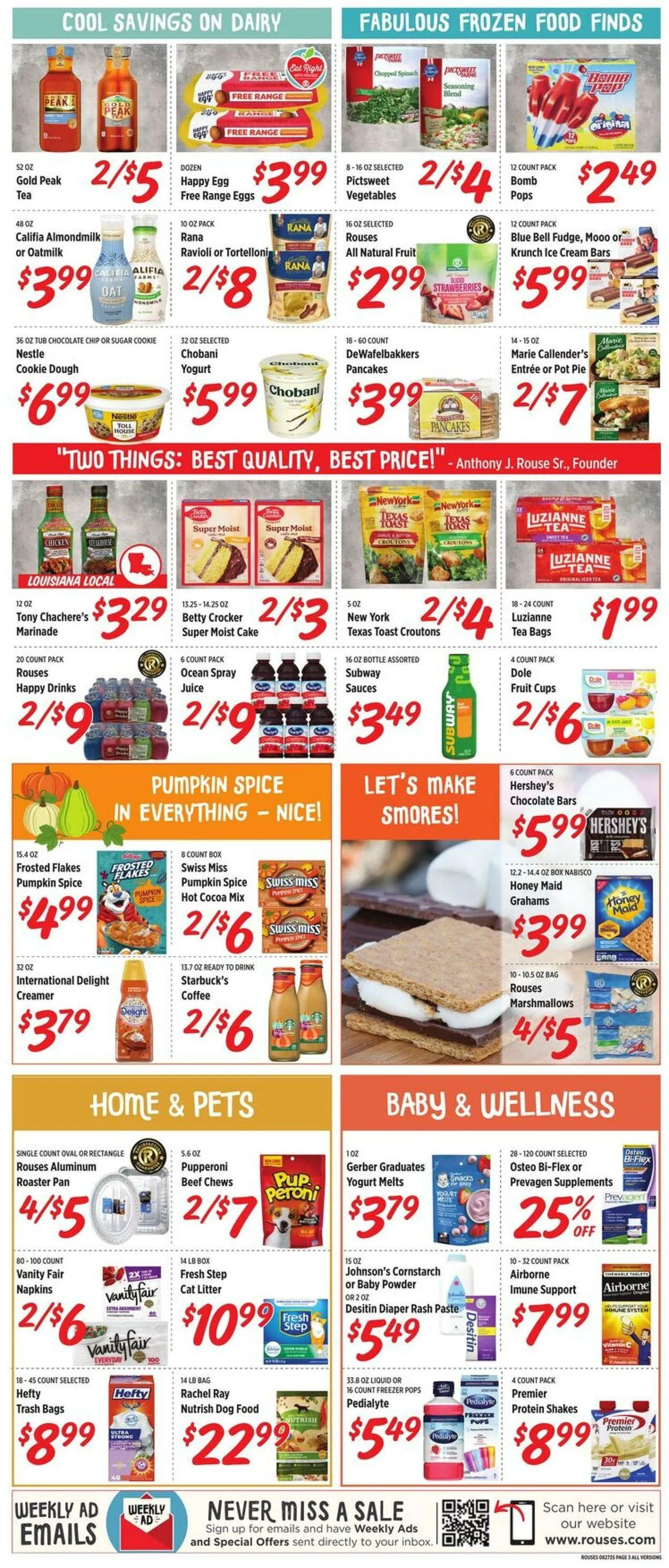 Weekly ad Rouses Current weekly ad from August 27 to September 3 2025 - Page 6