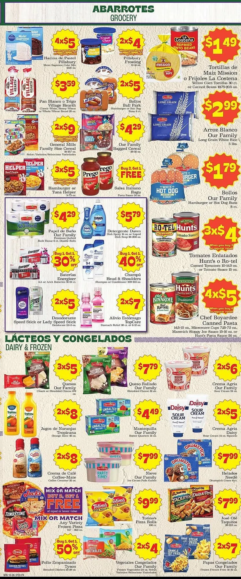 Weekly ad Supermercado Nuestra Familia weekly ad from October 26 to November 1 2025 - Page 4