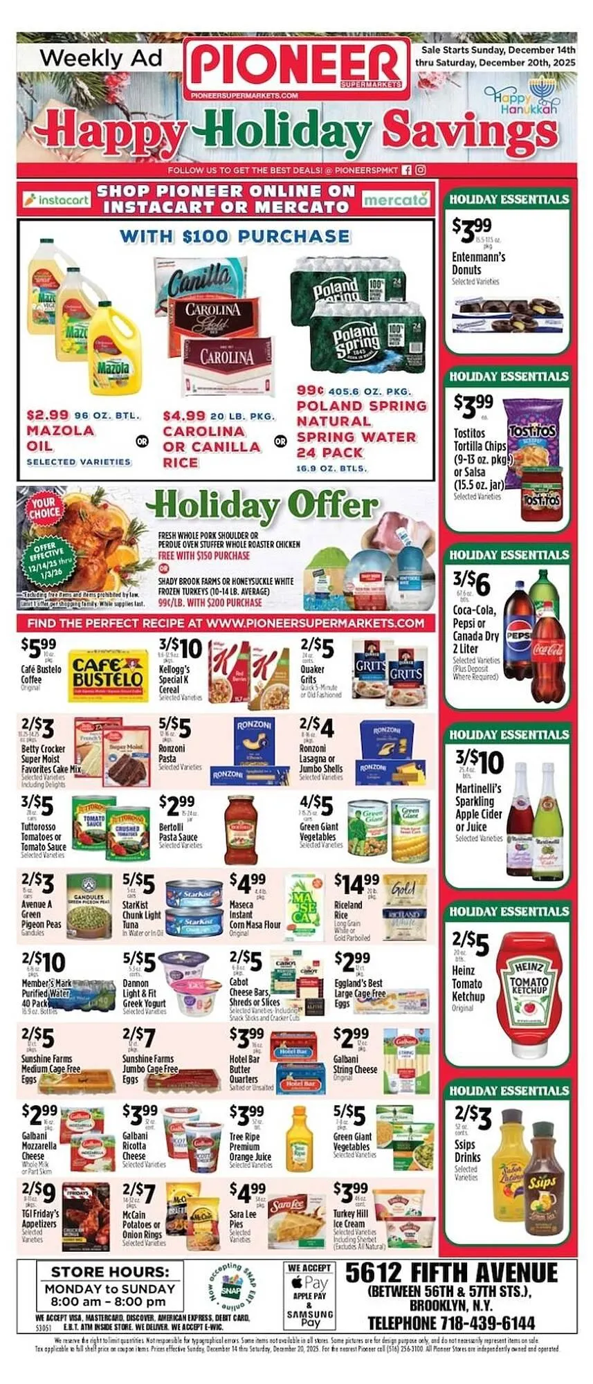 Pioneer Supermarkets weekly ad - 1