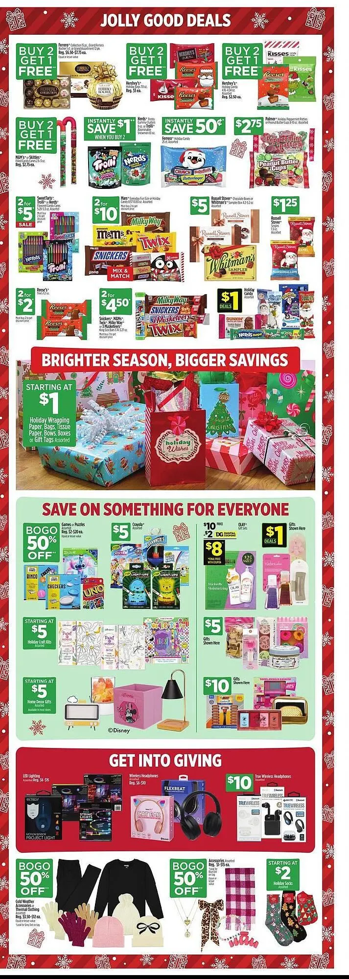 Weekly promotion Dollar General weekly ad spanning from November 16 to November 22 2025 - Page 10 for Catalogue 365