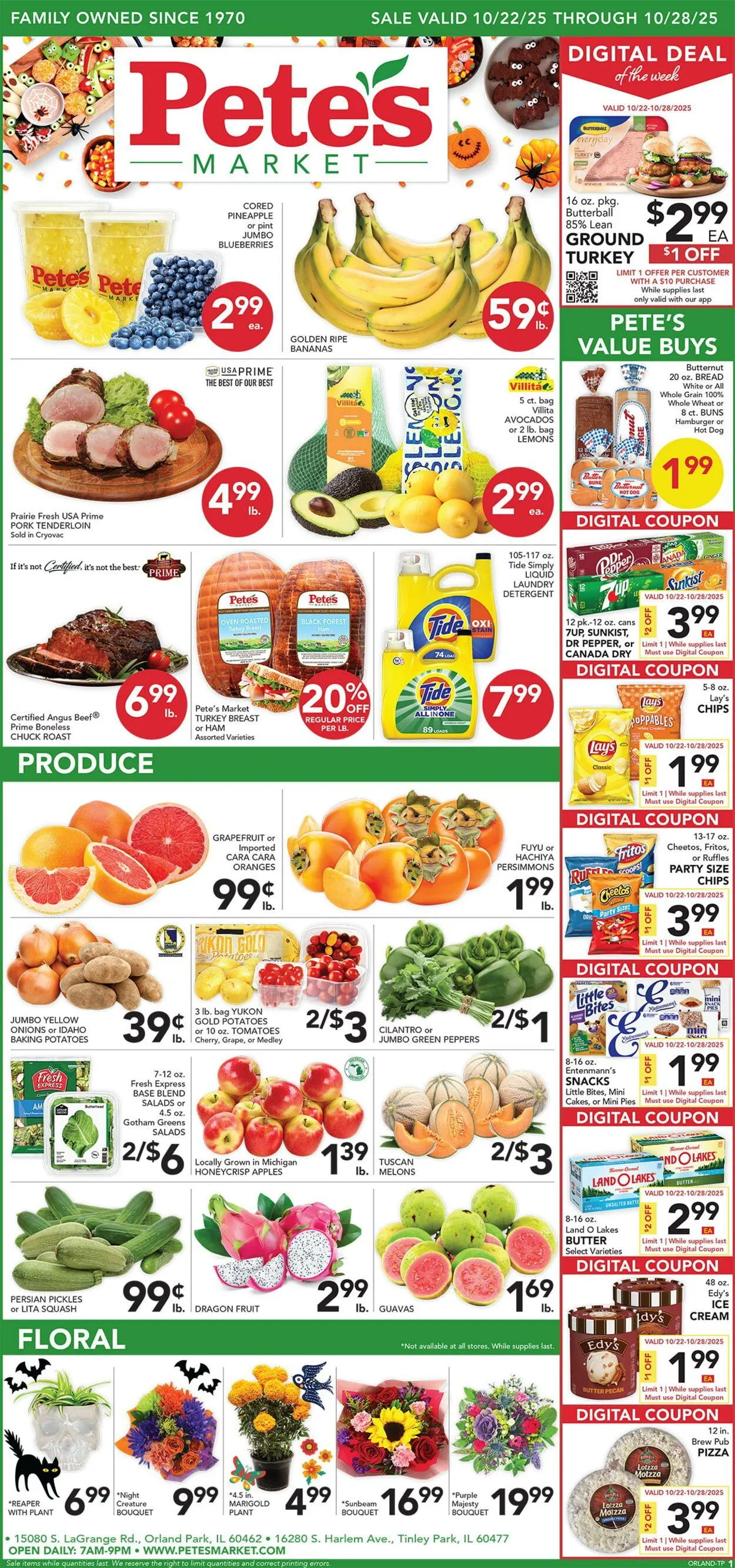 Weekly ad Pete's Fresh Market from October 15 to October 21 2025 - Page 1