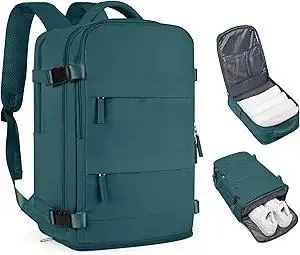 Travel Backpack For Women Men Airline Approved Carry On Backpack Flight Approved Waterproof Sports Luggage Backpack Casual Daypack Small Hiking Backpack