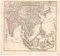 Map of the East Indies, 1700s