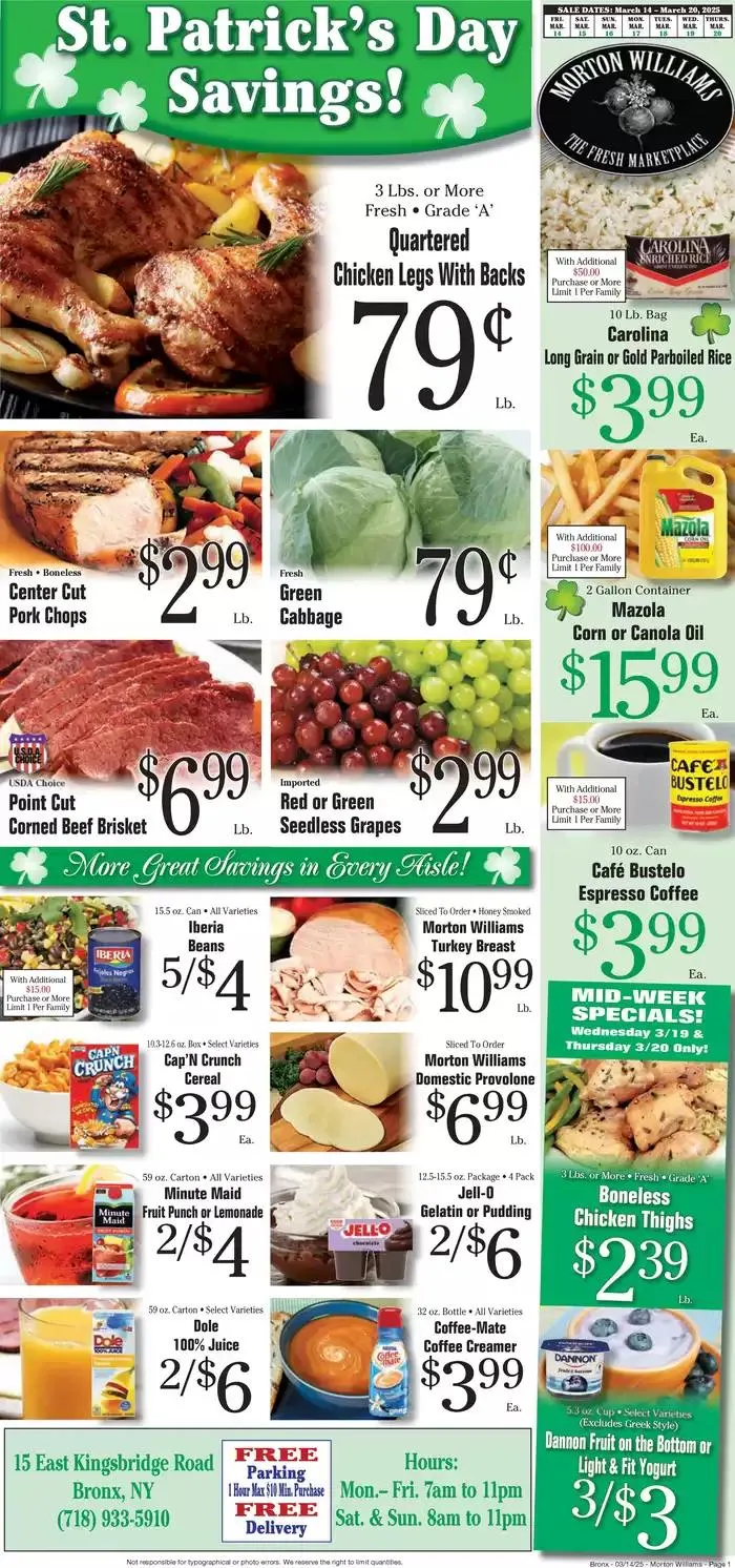 Weekly ad Wide range of offers from March 14 to March 20 2025 - Page 1