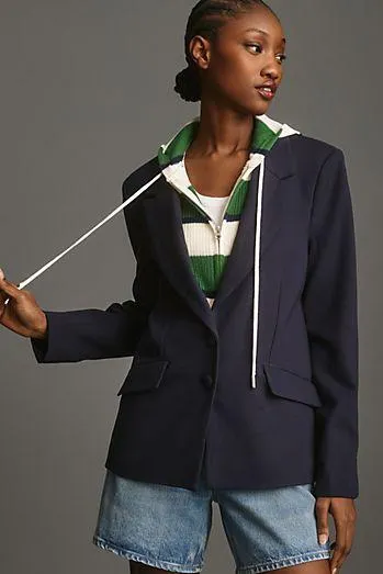 By Anthropologie Dickie Sweater Blazer