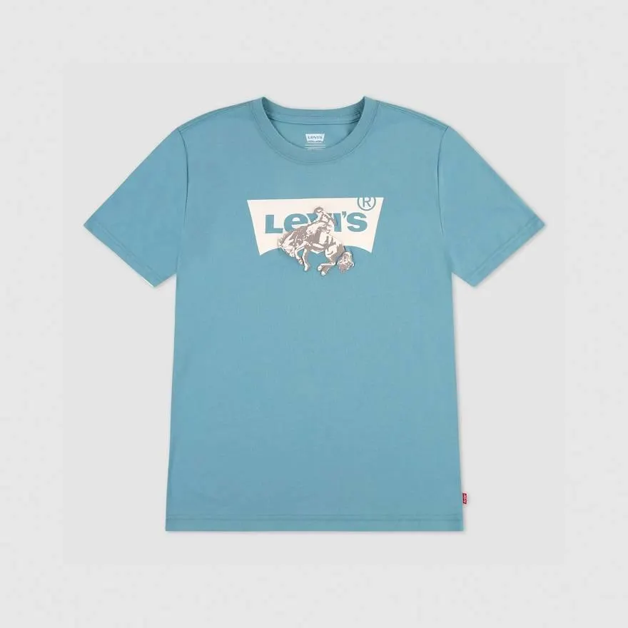 Bucking Batwing Tee Big Boys S-xl