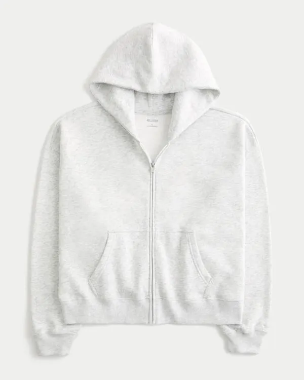 Oversized Zip-Up Hoodie