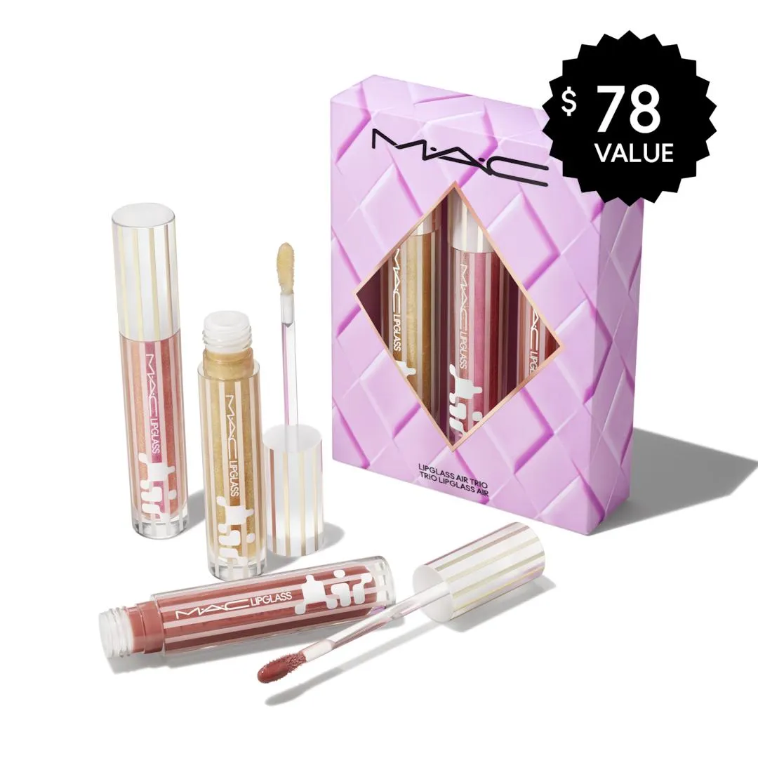 Gloss Enthusiast Lipglass Air Trio