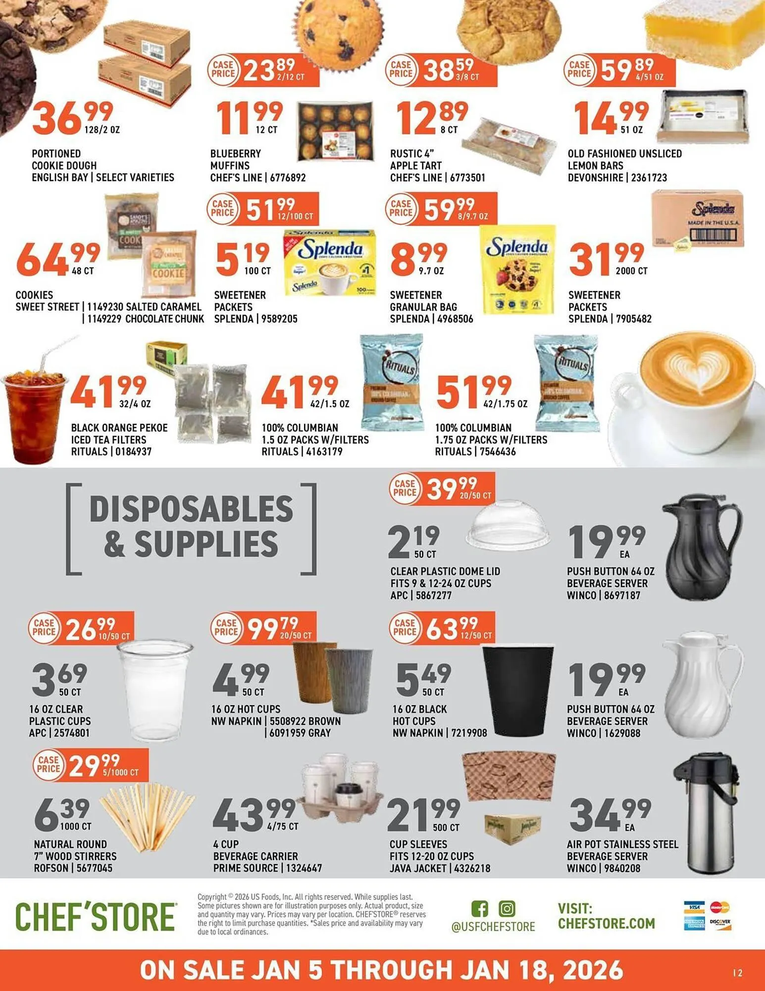 Weekly ad US Foods Chef's Store weekly ad from January 5 to January 18 2026 - Page 2