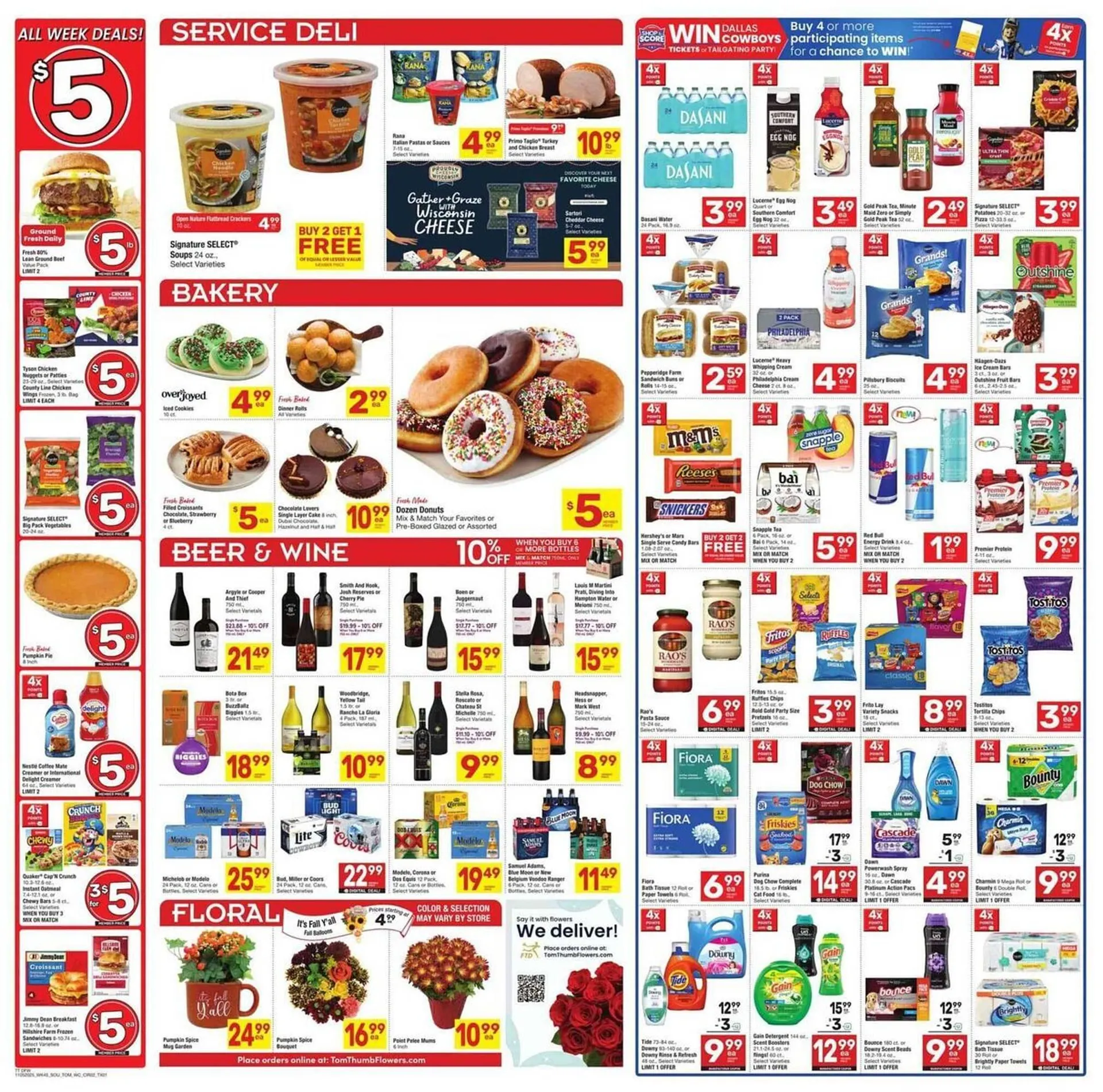 Weekly ad Tom Thumb weekly ad from November 5 to November 11 2025 - Page 4