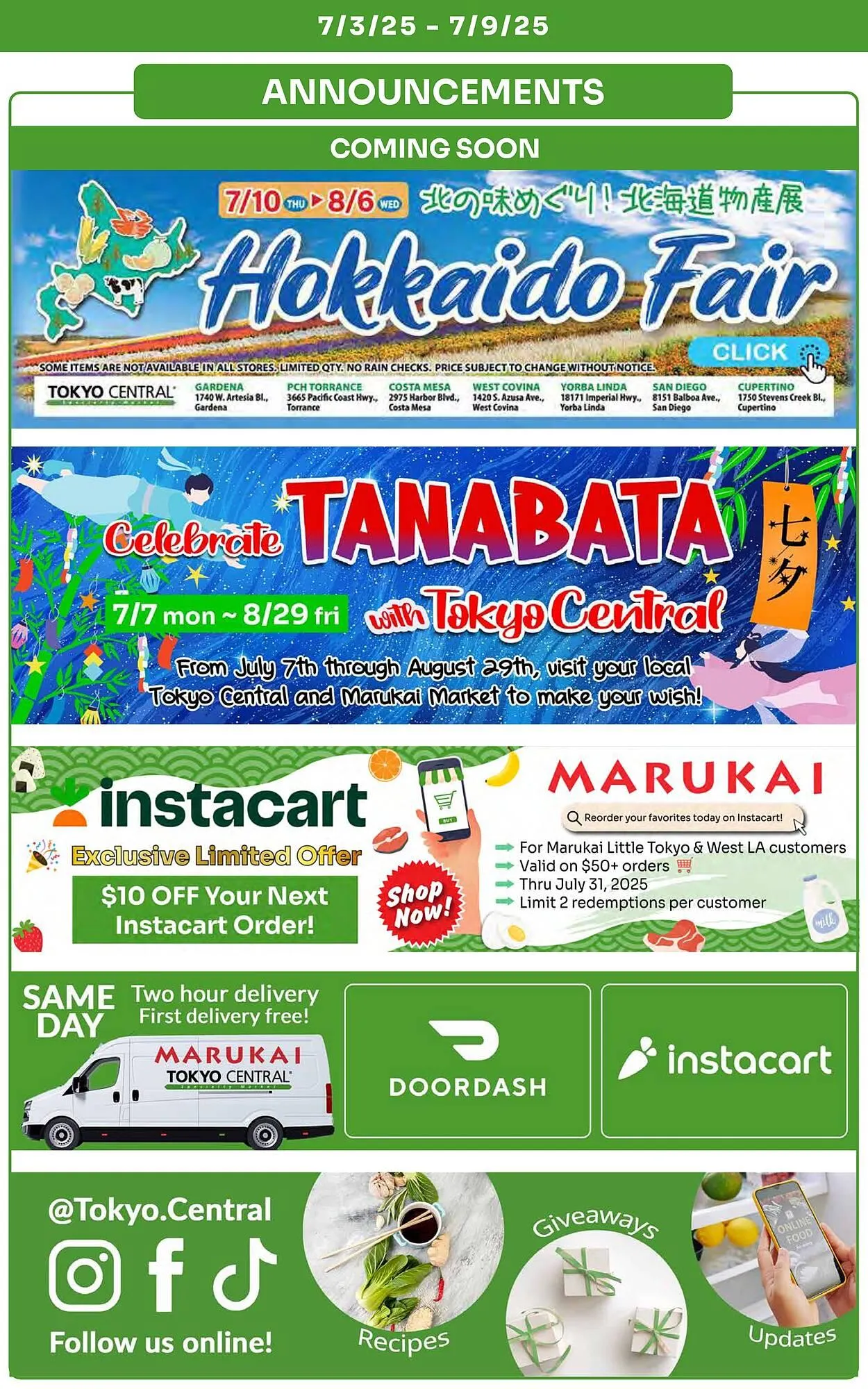 Weekly ad Tokyo Central Specialty Market Weekly Ad from July 3 to July 9 2025 - Page 10