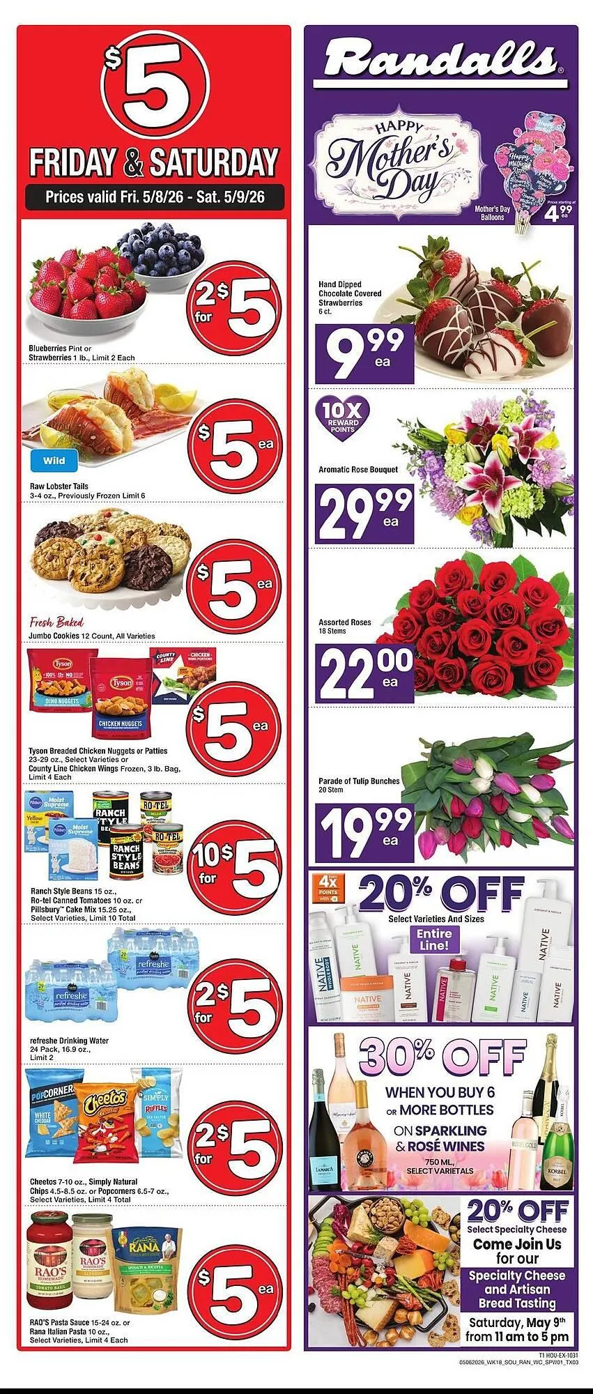Weekly ad Randalls weekly ad from May 6 to May 12 2026 - Page 1