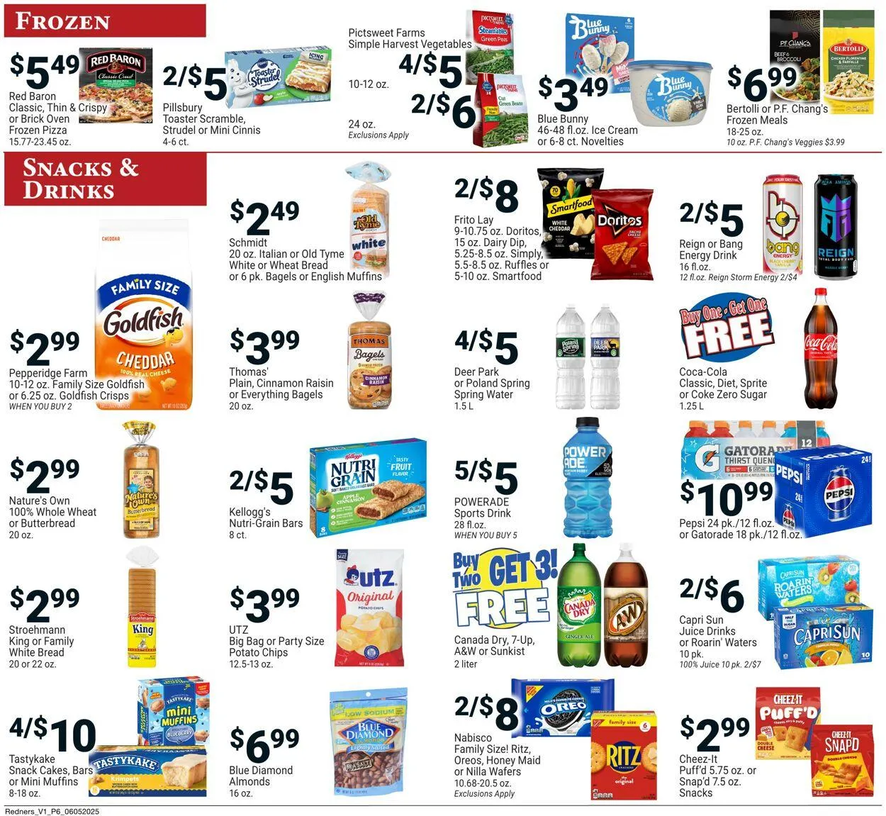 Catálogo de Redner’s Warehouse Market Current weekly ad 5 de junio al 11 de junio 2025 - Página 6
