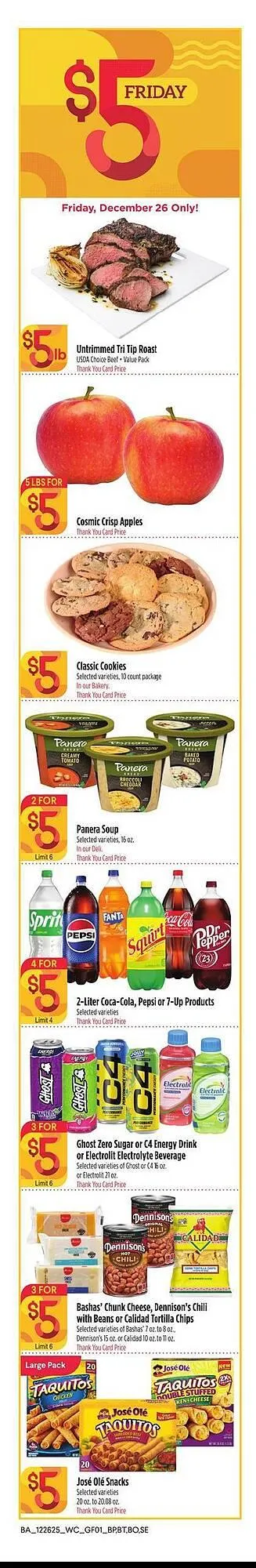 Weekly ad Bashas' weekly ad from December 26 to December 31 2025 - Page 1