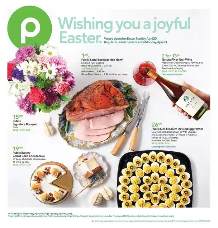 Weekly ad Great offer for all customers from April 9 to April 19 2025 - Page 1