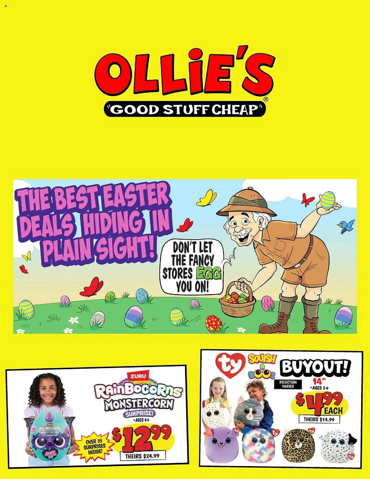 Weekly ad Ollie's weekly ad from March 28 to April 2 2026 - Page 1