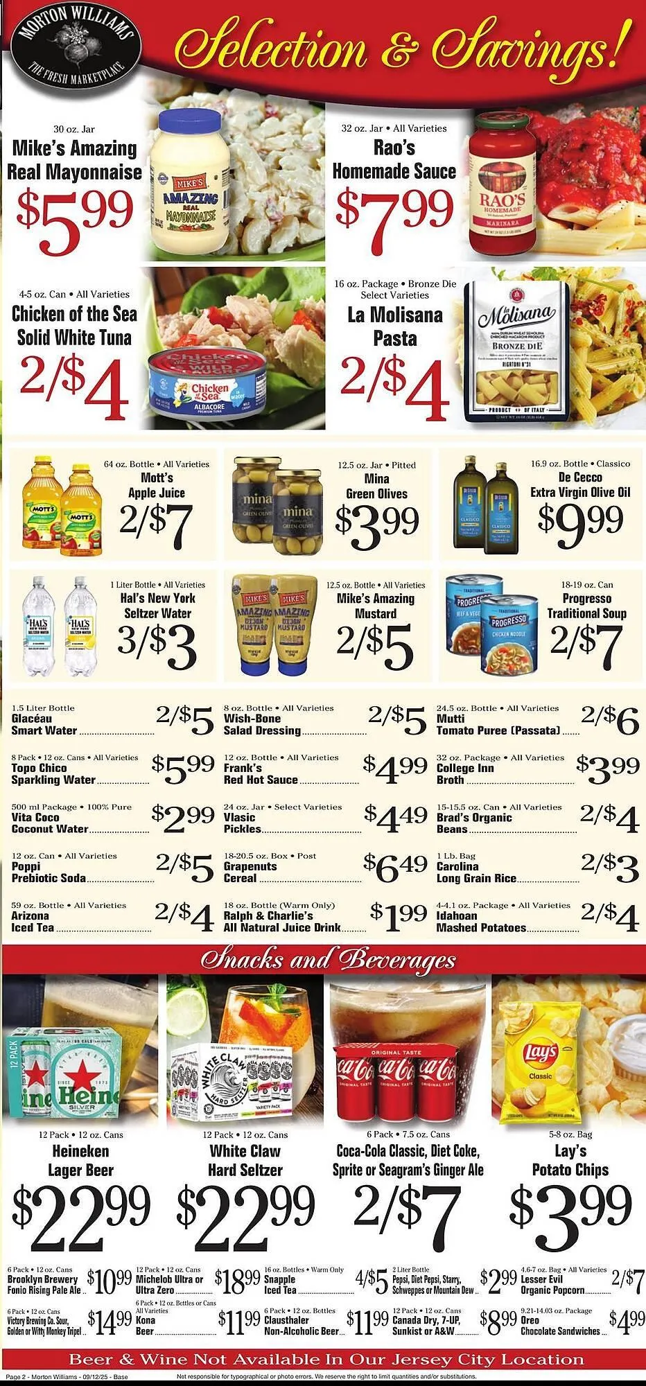 Weekly ad Morton Williams weekly ad from September 12 to September 18 2025 - Page 2