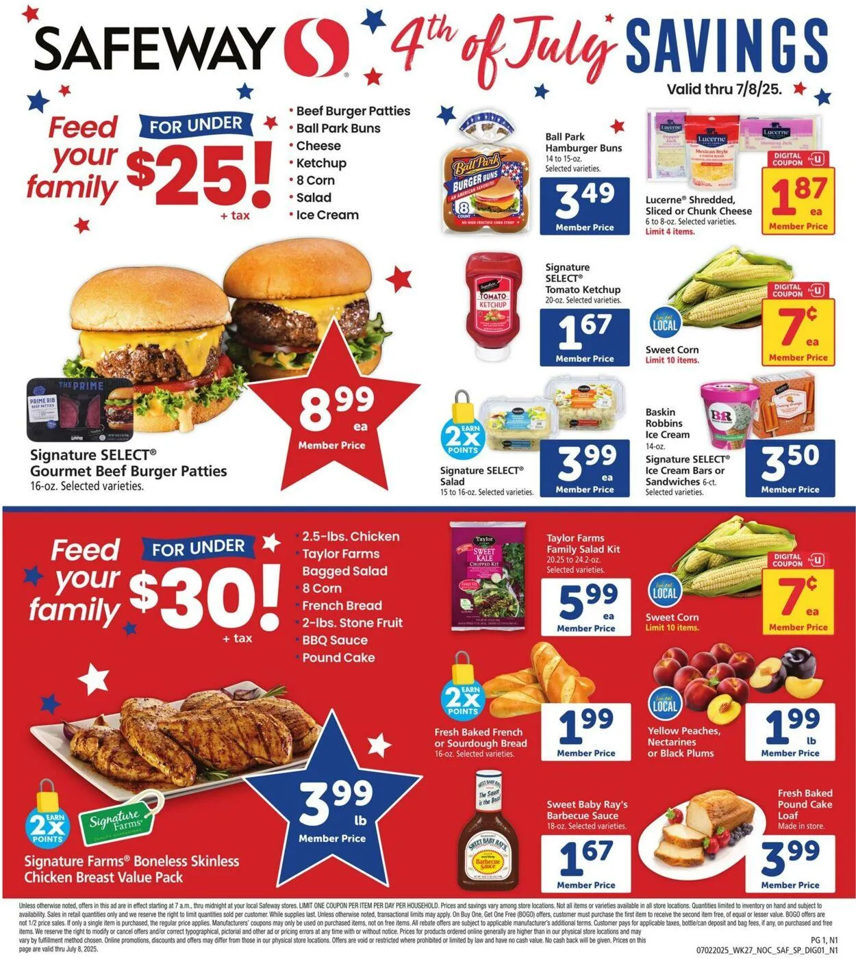 Safeway Current weekly ad - 1