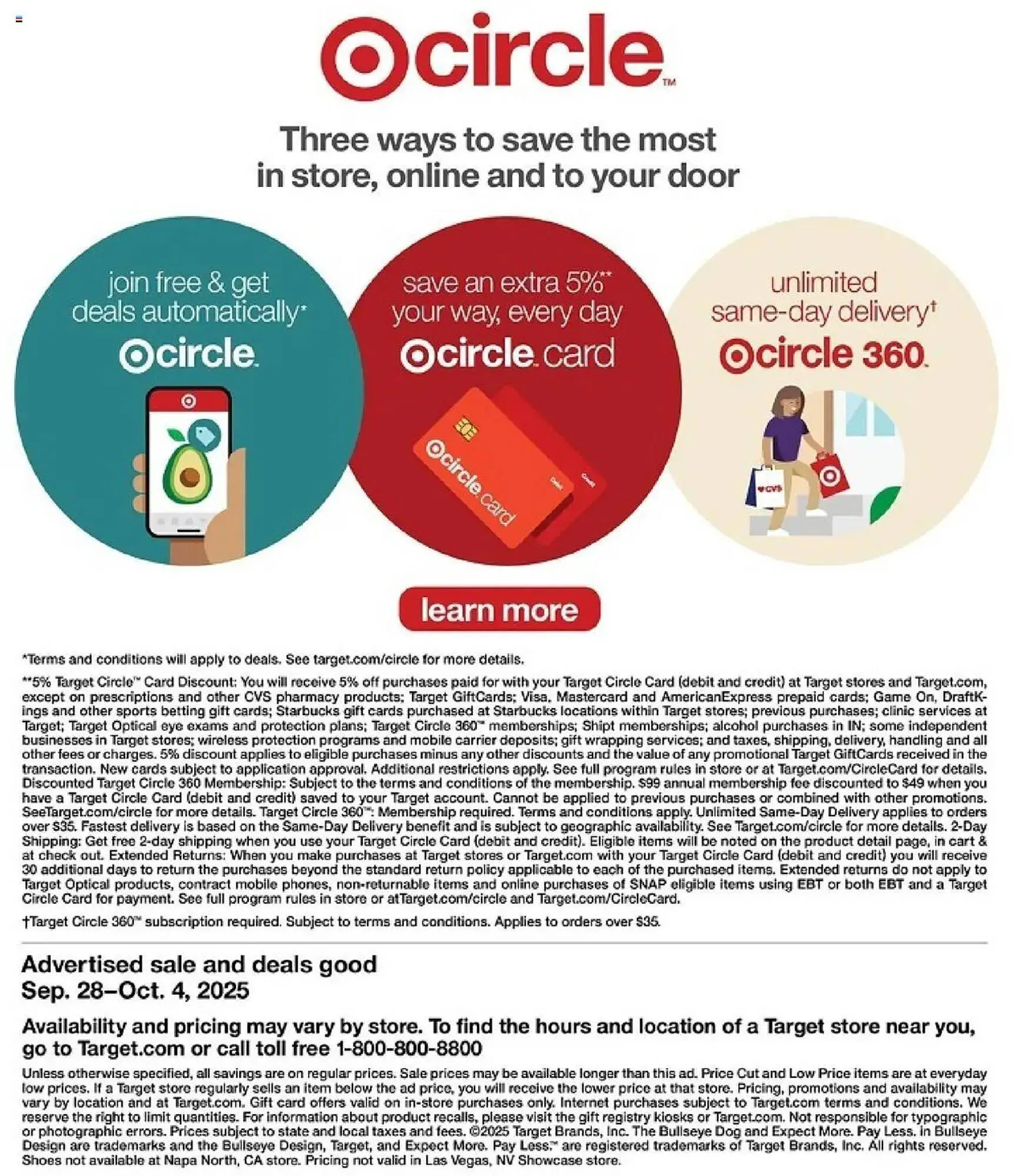Weekly ad Target weekly ad from September 28 to October 5 2025 - Page 39