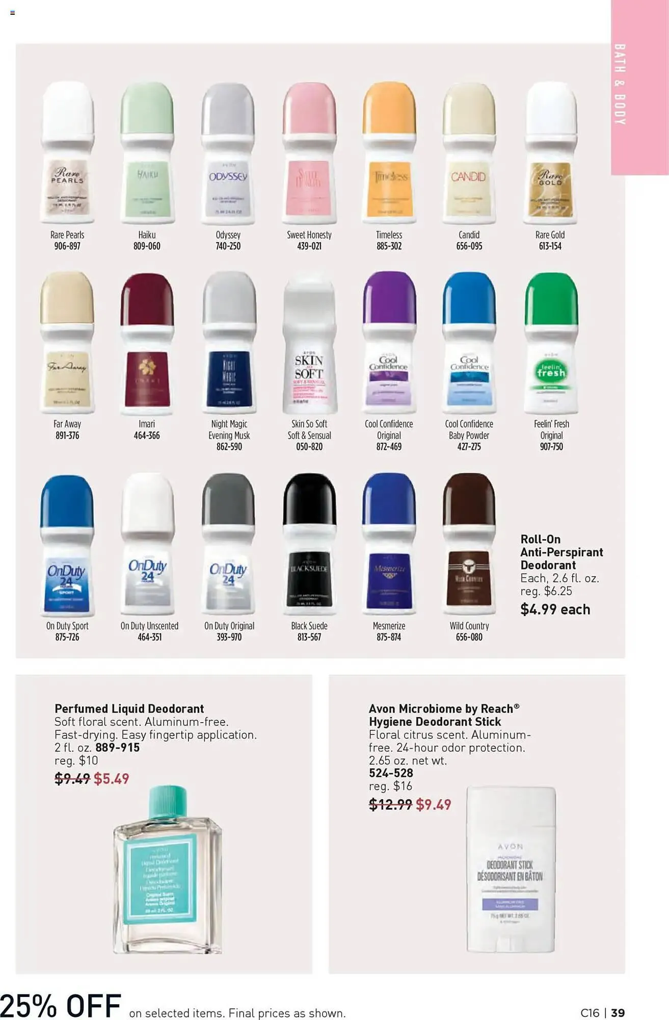 Weekly ad Avon Weekly Ad from July 30 to August 13 2025 - Page 39