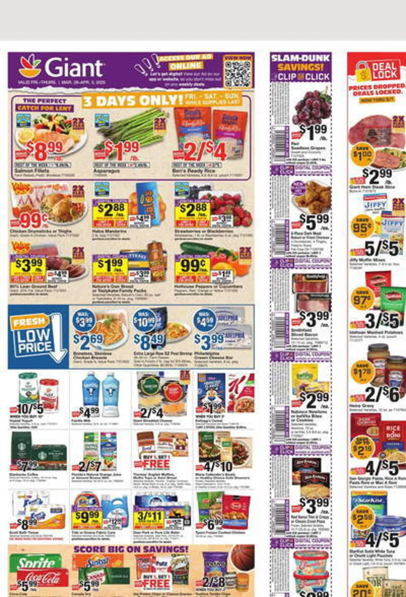Weekly ad Giant Food Weekly Ad from March 28 to April 3 2025 - Page 1