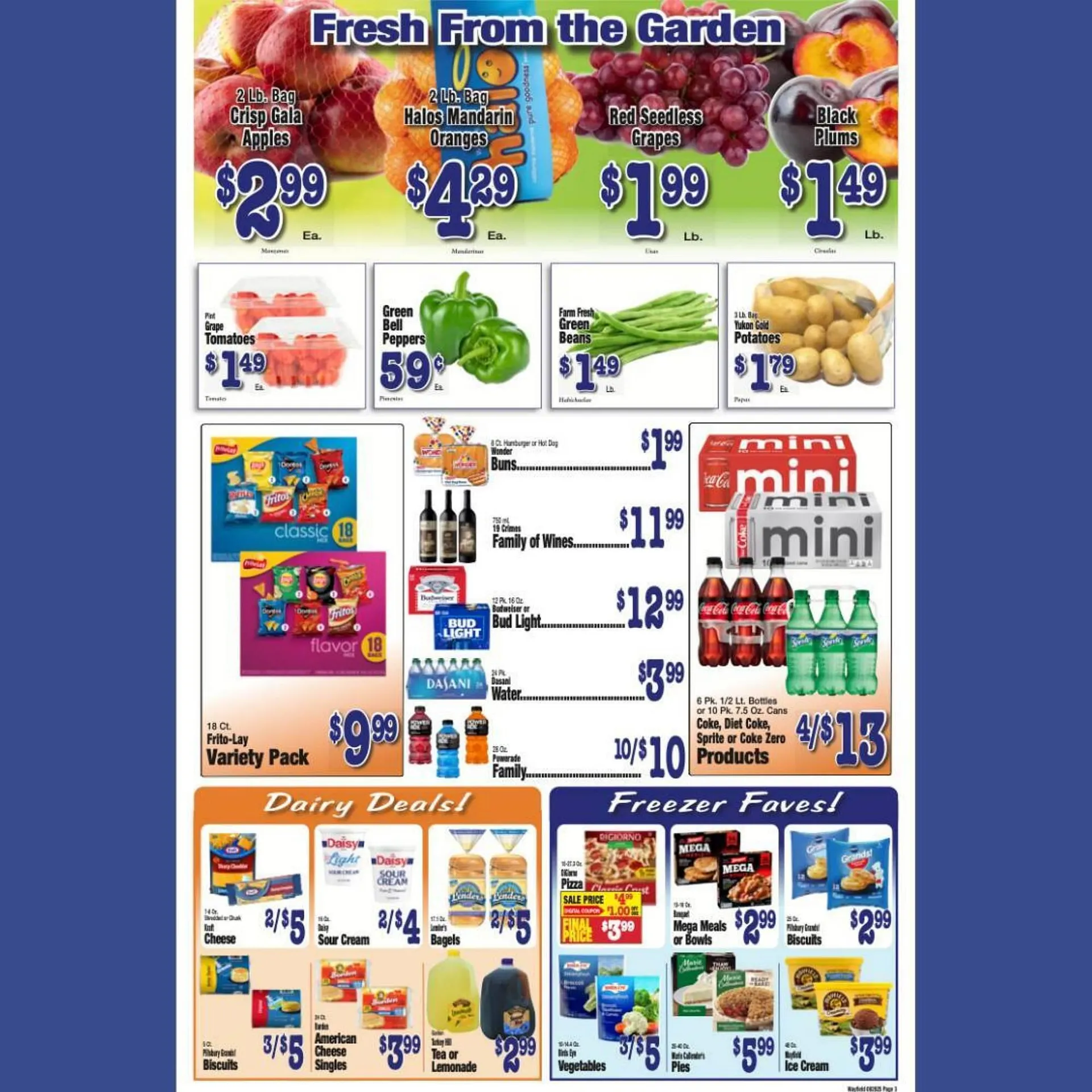 Weekly promotion Wayfield weekly ad spanning from September 29 to October 5 2025 - Page 3 for Catalogue 365