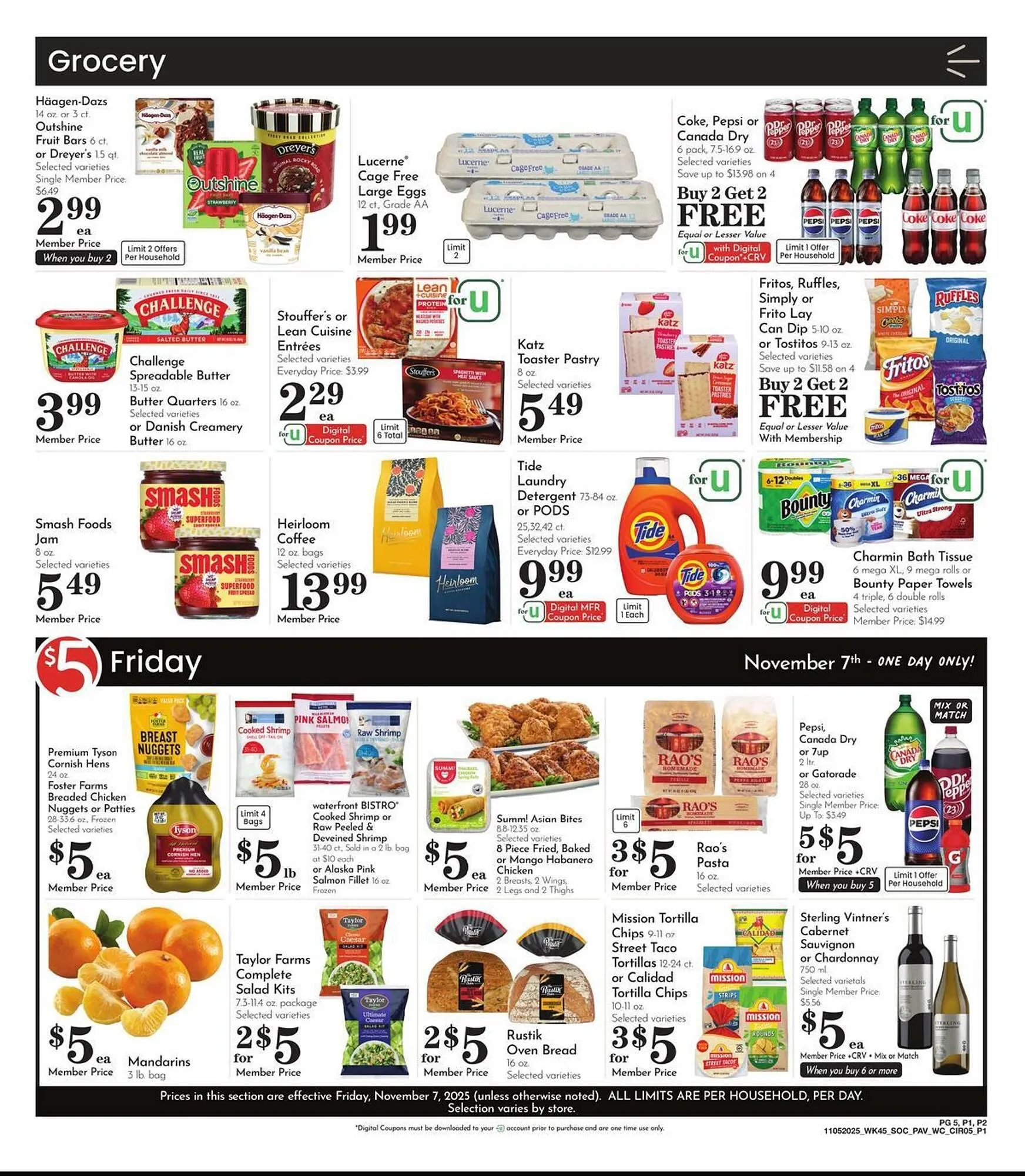 Weekly ad Pavilions weekly ad from November 5 to November 11 2025 - Page 5