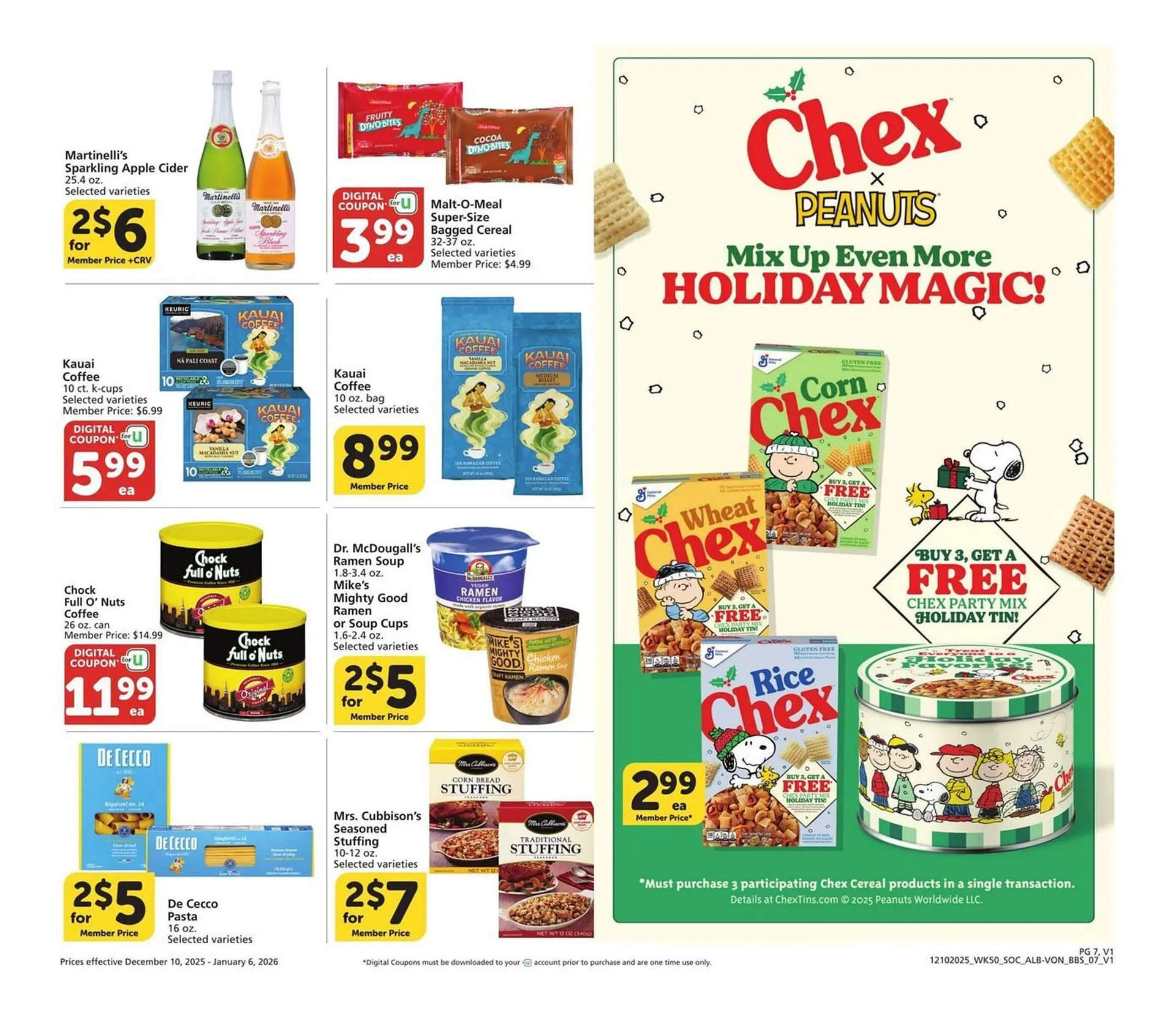 Weekly promotion Albertsons weekly ad spanning from December 10 to January 6 2026 - Page 7 for Catalogue 365