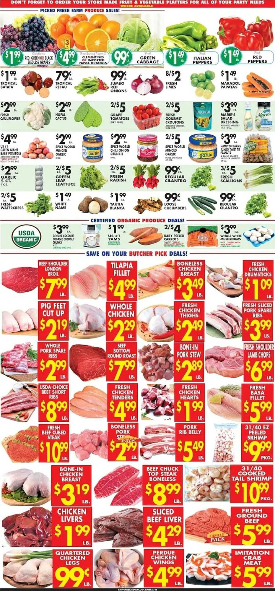 Weekly ad Pioneer Supermarkets weekly ad from October 12 to October 16 2025 - Page 4