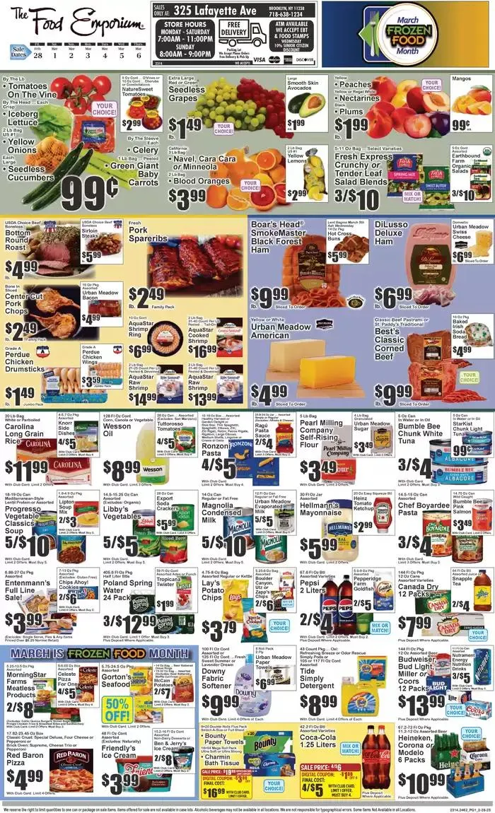 Weekly ad Offers for bargain hunters from February 28 to March 6 2025 - Page 1