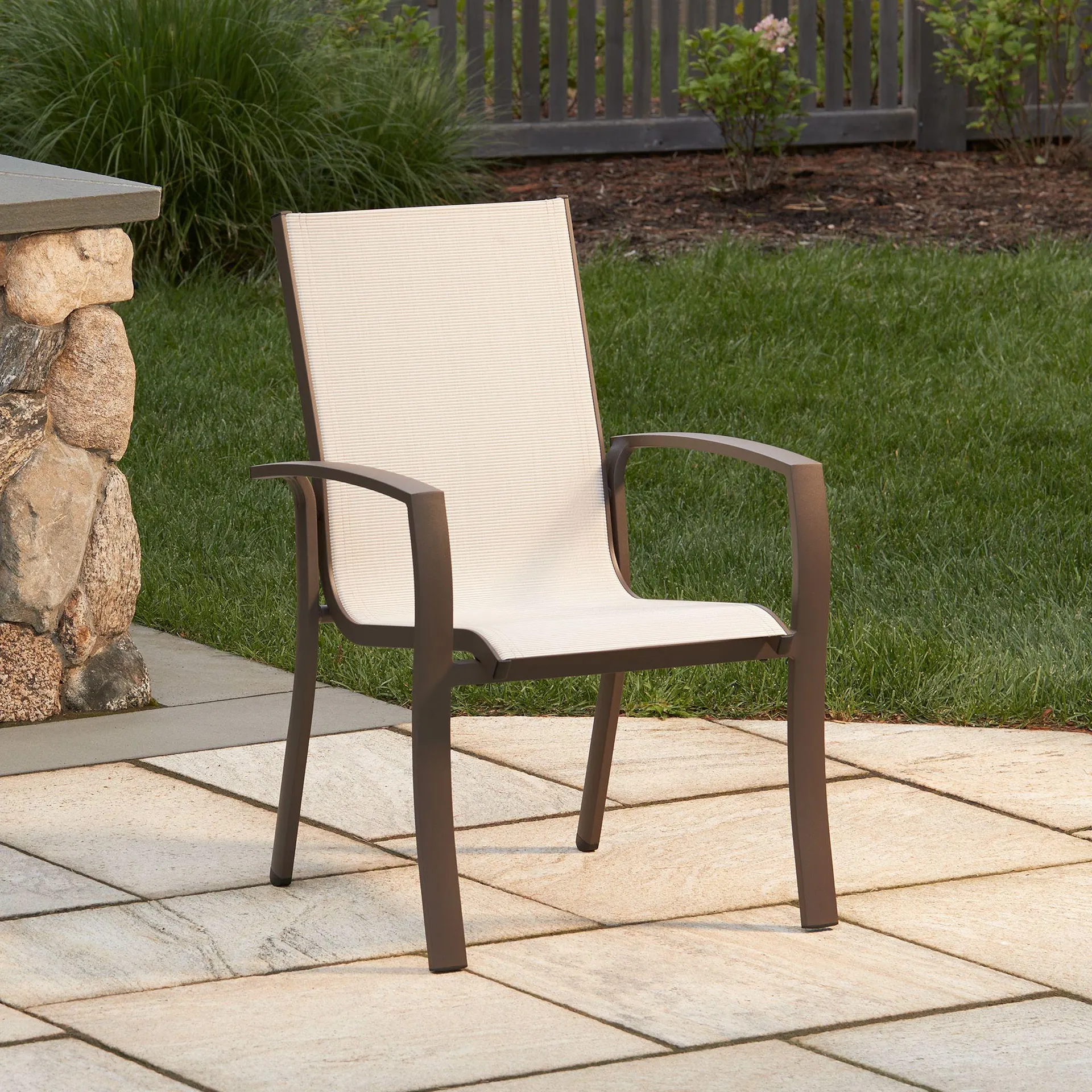 Berkley Jensen Sling Stack Chair