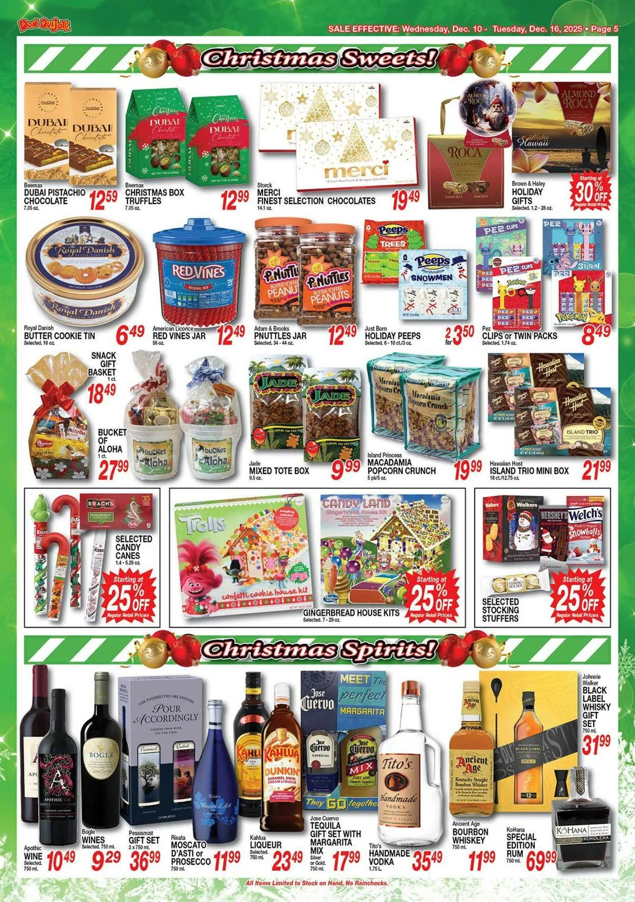 Weekly ad Don Quijote Hawaii from December 10 to December 16 2025 - Page 5