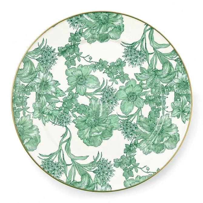 Emerald English Garden Enamel Dinnerware