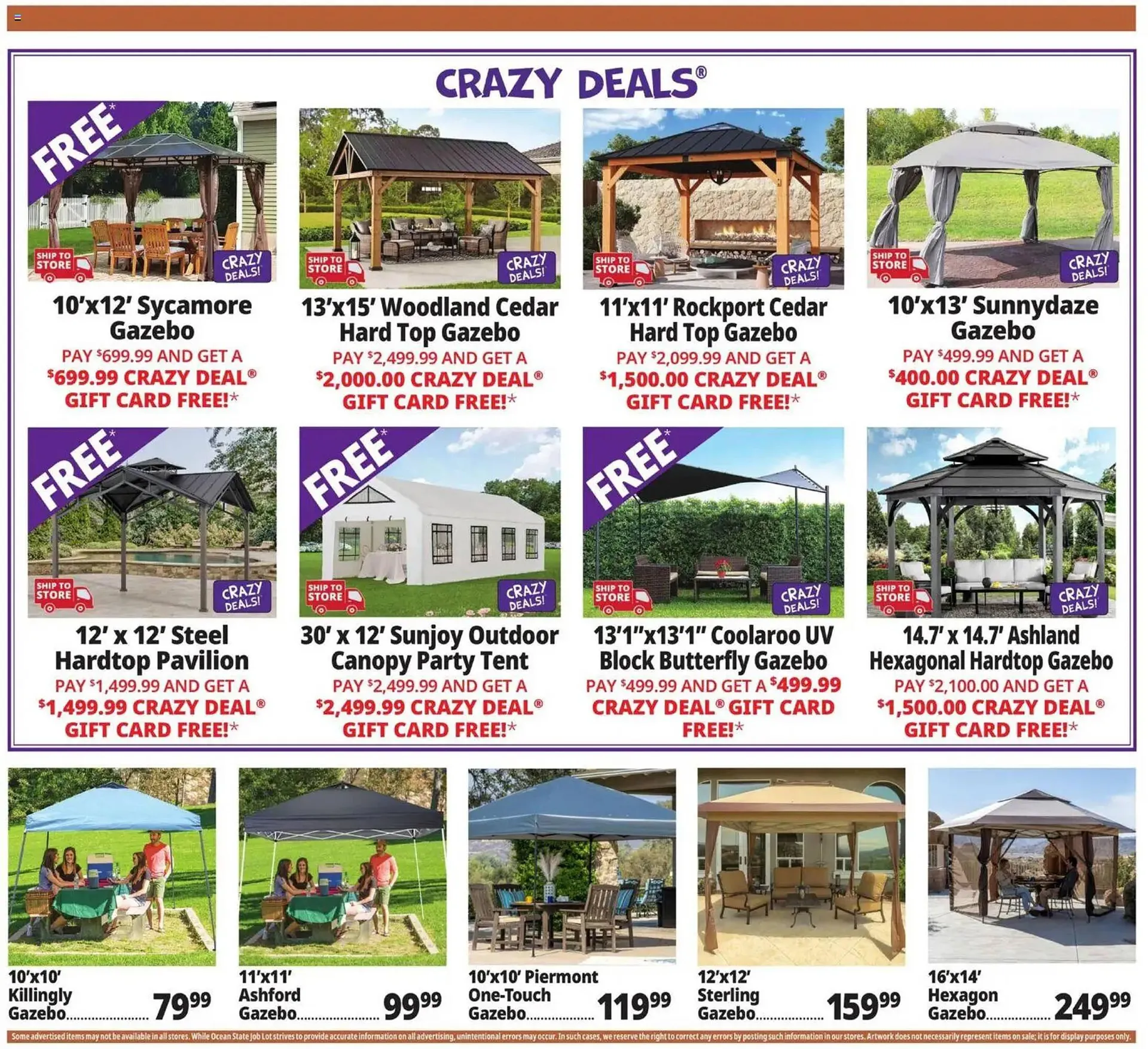 Weekly ad Ocean State Job Lot flyer from April 23 to April 29 2026 - Page 22