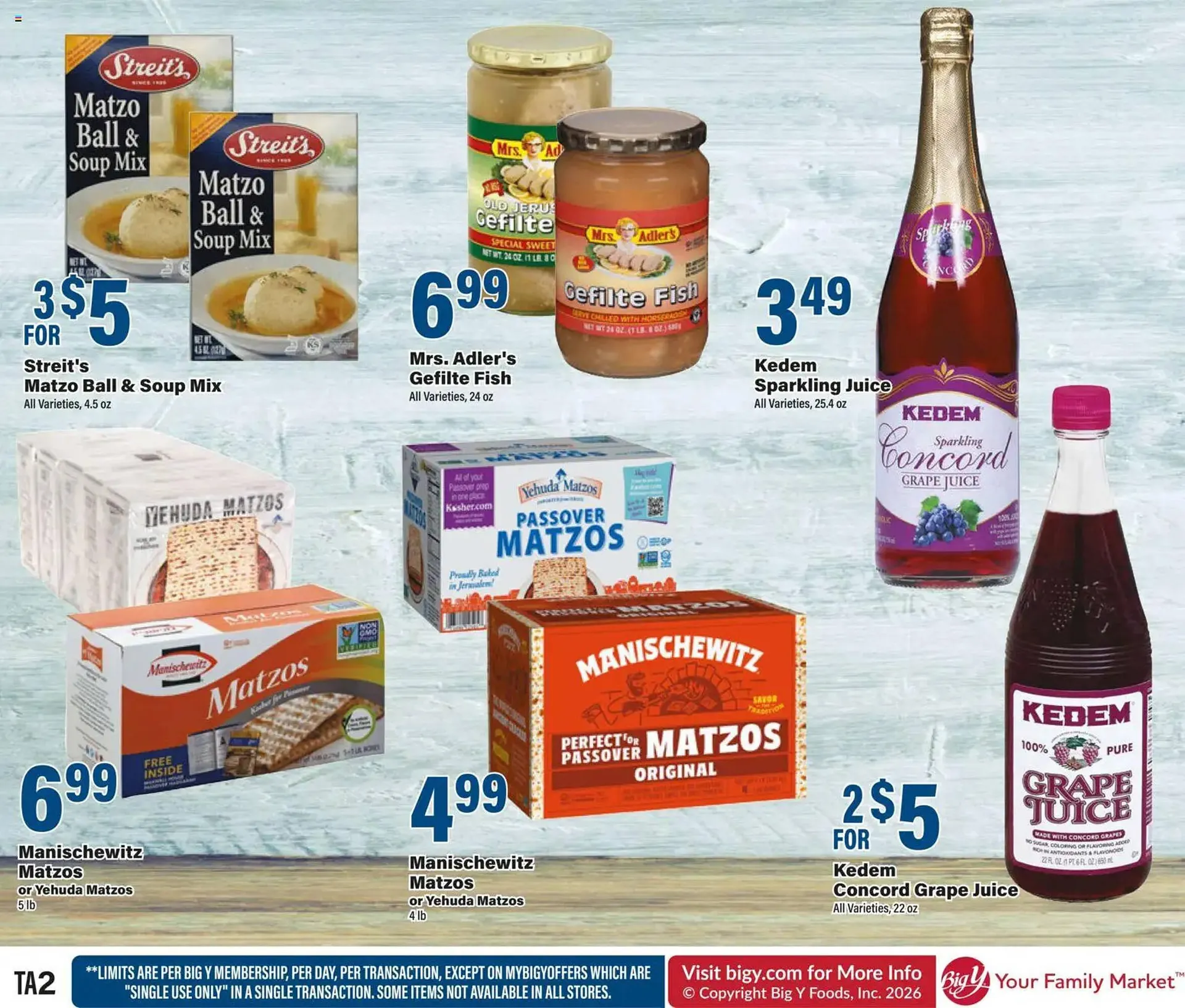 Weekly ad Big Y flyer from March 12 to April 9 2026 - Page 2