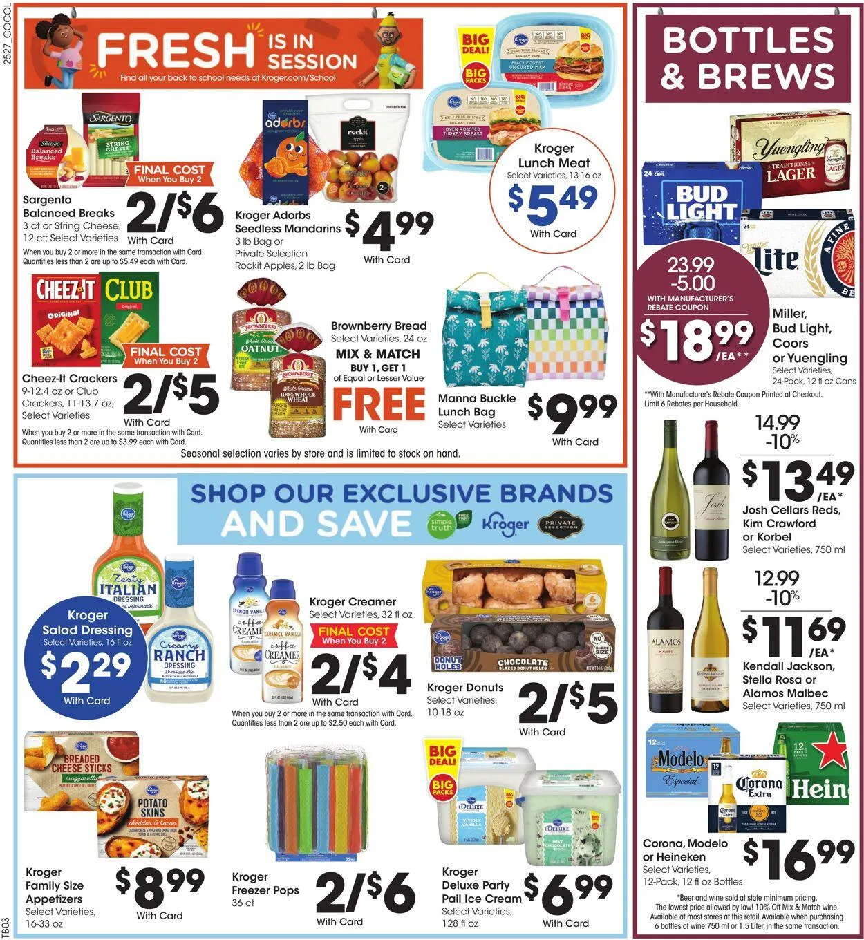 Weekly ad Kroger Current weekly ad from August 6 to August 12 2025 - Page 6
