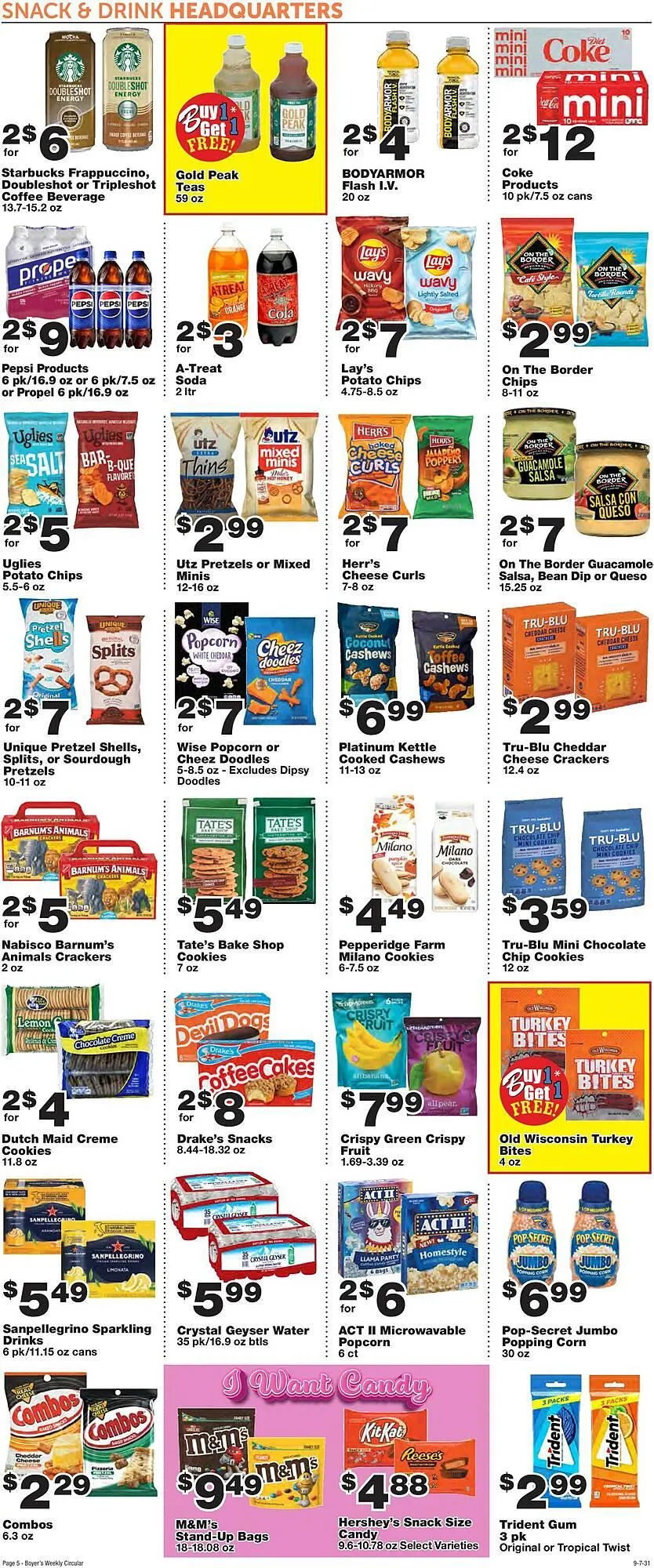 Weekly ad Boyer's Food Markets weekly ad from September 7 to September 13 2025 - Page 5