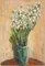 Pino Romanò, Hyacinths, Oil Painting, 1990s