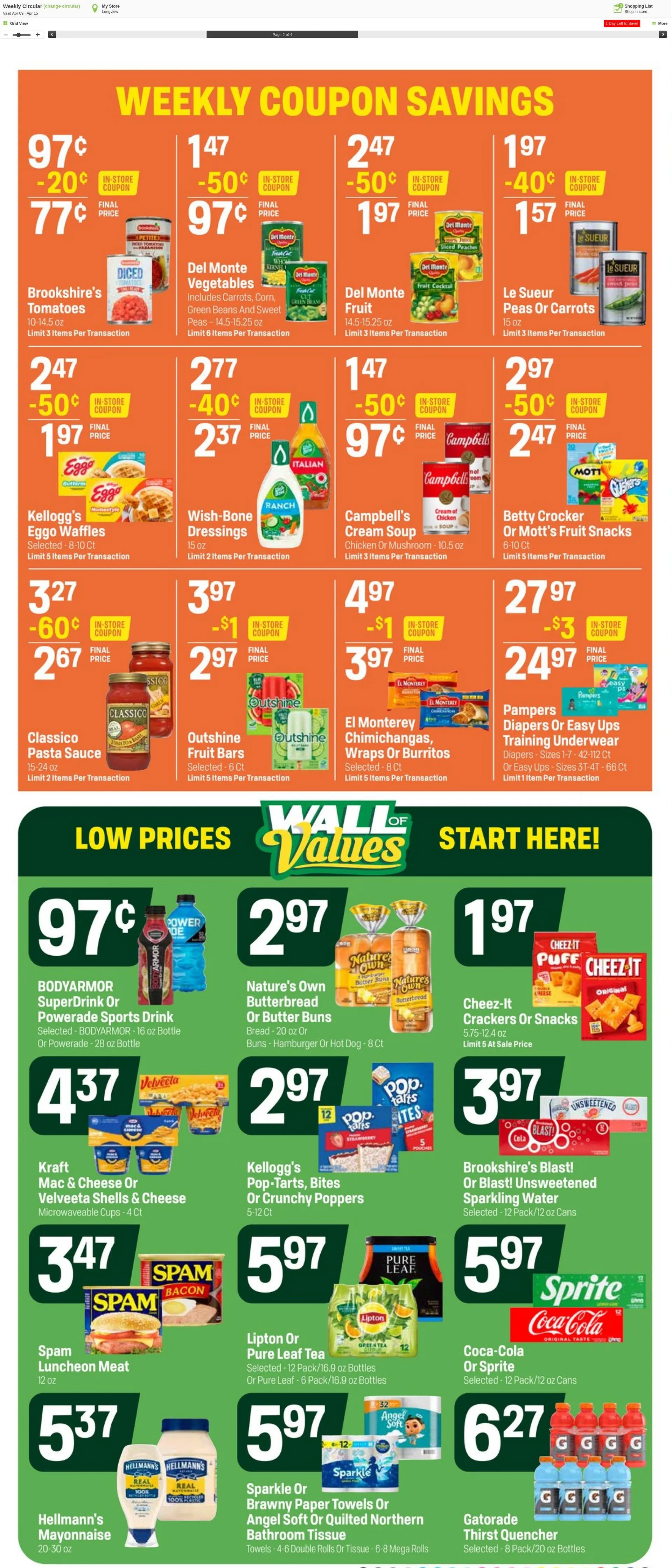 Weekly ad Super1Foods from April 16 to April 22 2025 - Page 2