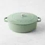 Staub Enameled Cast Iron Wide Oval Dutch Oven, 6 1/2-Qt.