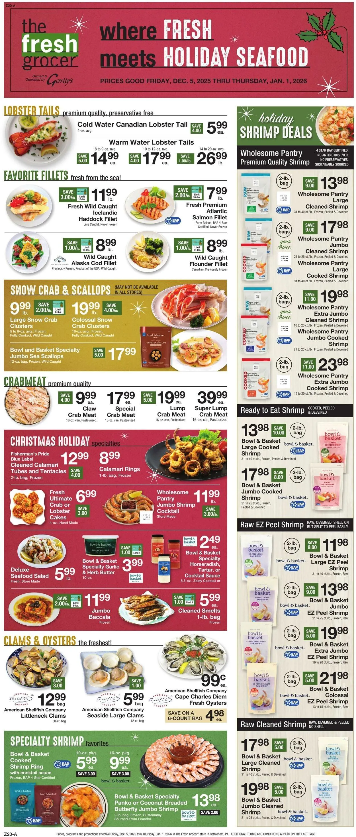 Weekly ad Gerrity's Supermarkets Current weekly ad from December 4 to December 11 2025 - Page 1