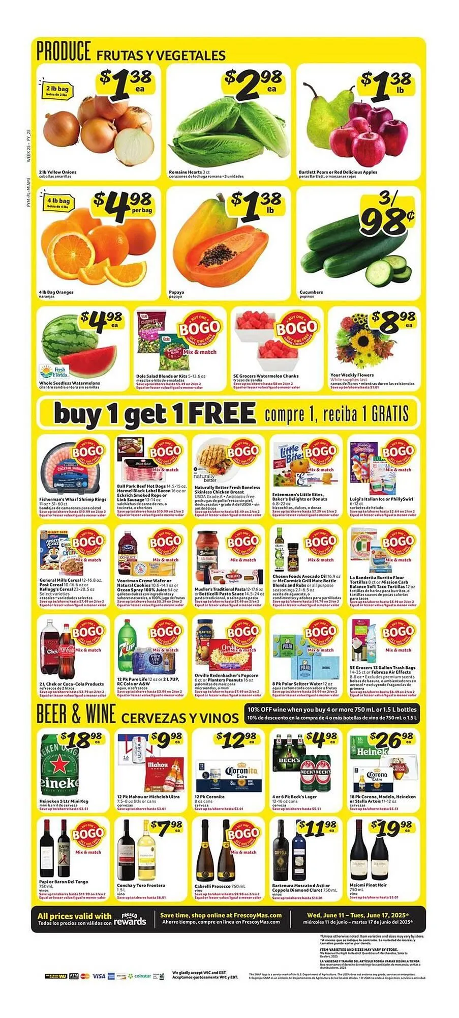 Weekly ad Fresco y Más Weekly Ad from June 11 to June 17 2025 - Page 6