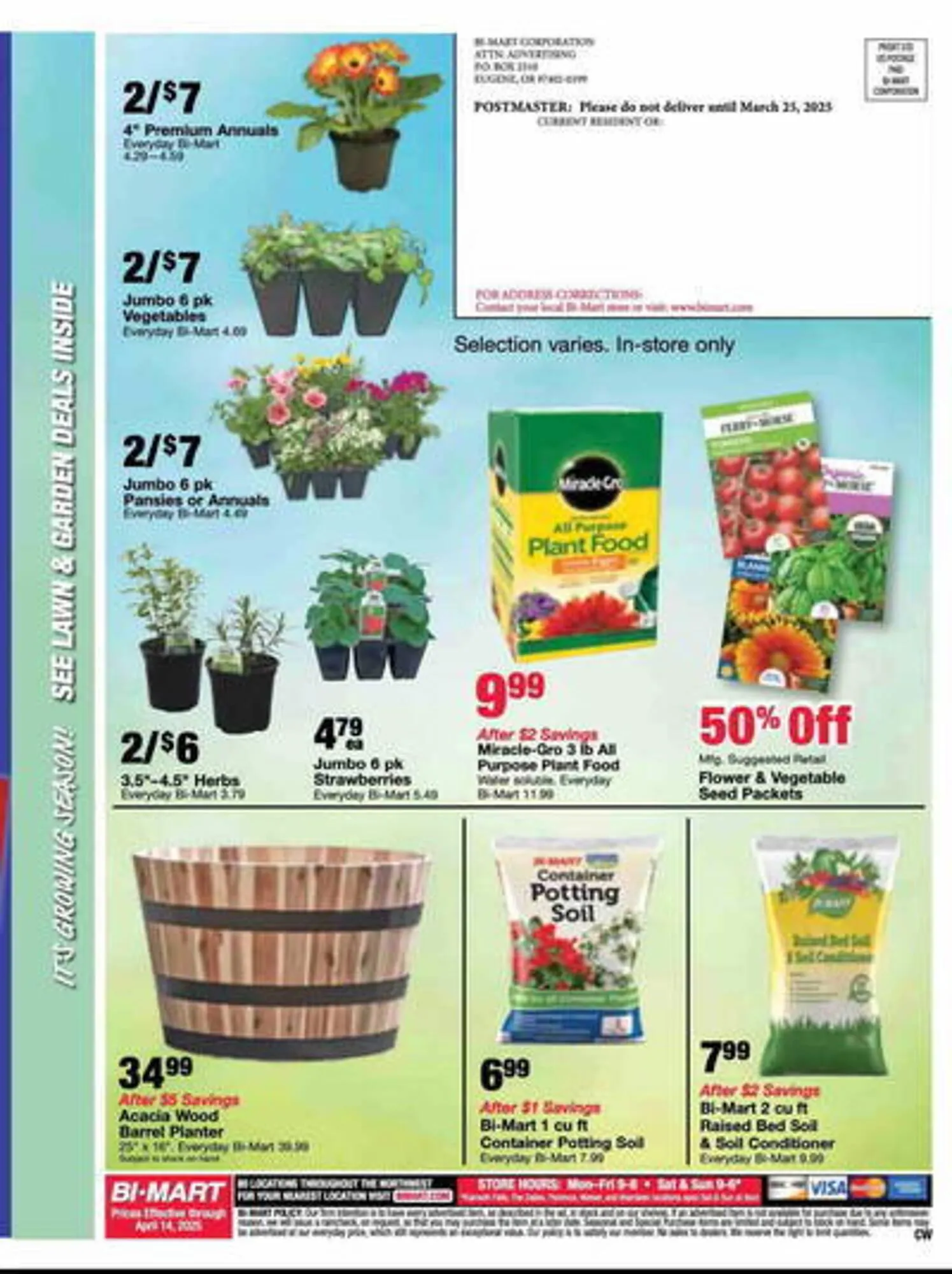 Weekly ad Bi-Mart Weekly Ad from March 25 to April 7 2025 - Page 40