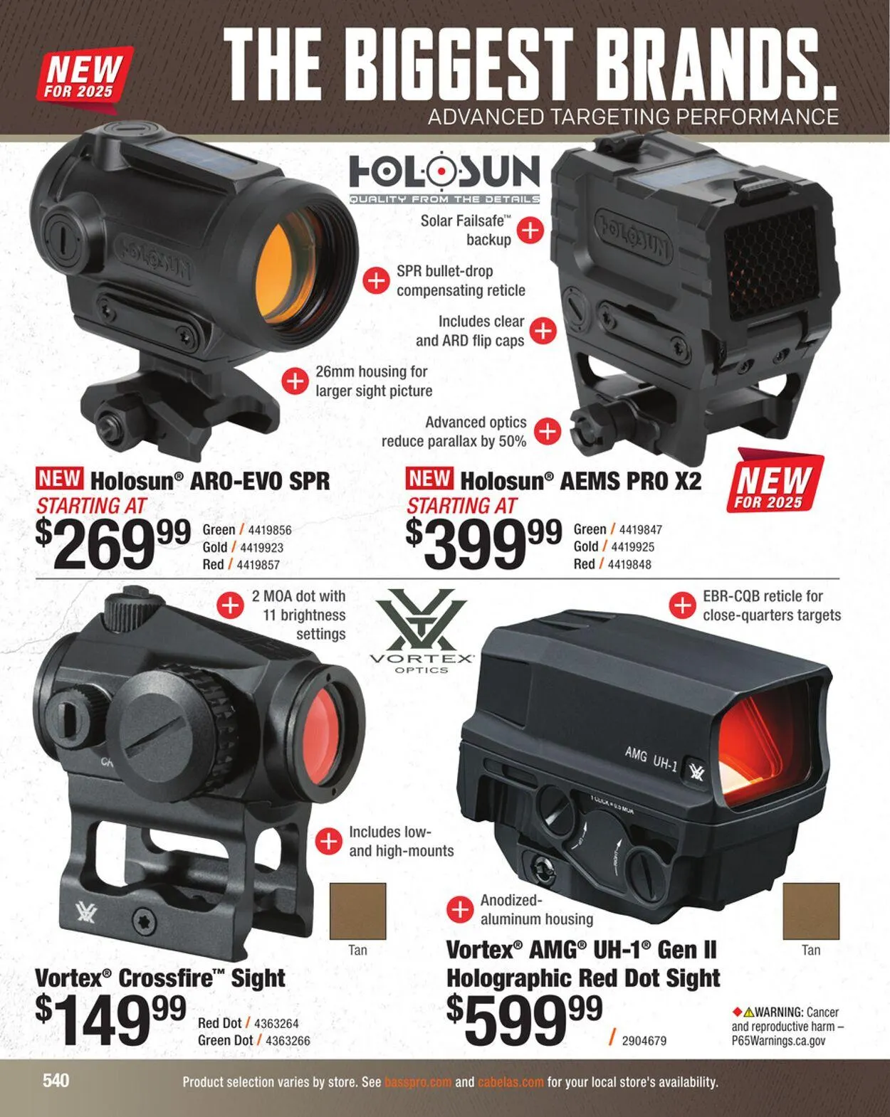 Weekly ad Bass Pro Current weekly ad from August 20 to September 3 2025 - Page 540